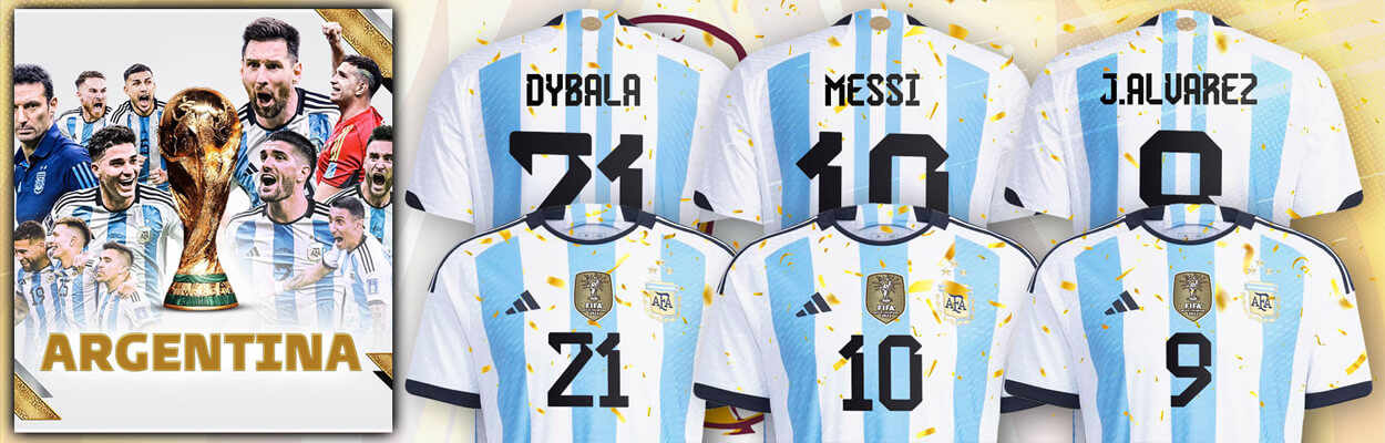 camiseta del Argentina