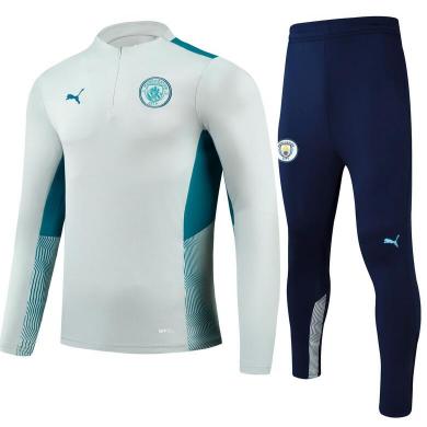 Chandal Manchester City 2021/2022 gris claro niño