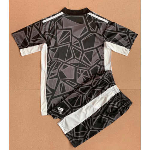 Camiseta portero Fútbol Adulto F500 negrA