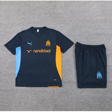 Camiseta Olympique de Marseille (Hombre/Niño) Pre-Match 24/25 + Pantalones