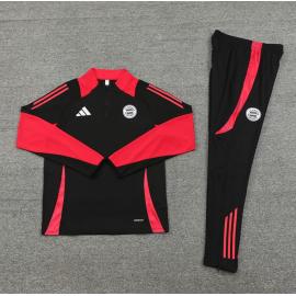 Chandal Entrenamiento Bayern Munich (Hombre/Niño) Negro 2024/2025 + Pantalones