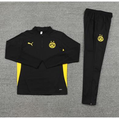 Chandal Entrenamiento Borussia Dortmund (Hombre/Niño) Negro 24/25 + Pantalones