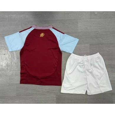 Camiseta Aston Villa Primera Equipación 24/25 Niño