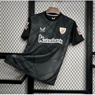 Camiseta Athletic Club Bilbao Portero Negro 24/25