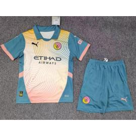 Camiseta Manchester City 24/25 Niño