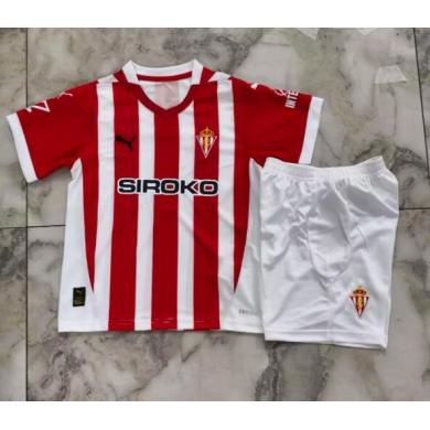 Camiseta Sporting De Gijón Primera Equipación 24/25 Niño