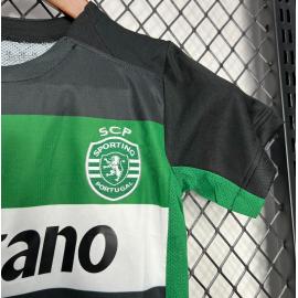 Camiseta Sporting Lisboa 1ª Equipación 24/25 Niño