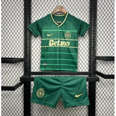 Camiseta Sporting Lisboa 2ª Equipación 24/25 Niño