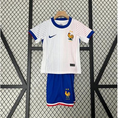 Camiseta Francia Segunda Equipación 2024 Niño