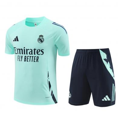 Camiseta Real M adrid Pre-Match 24/25 AZUL (Hombre/Niño) + Pantalones