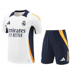 Camiseta Real M adrid Pre-Match 24/25 (Hombre/Niño) + Pantalones