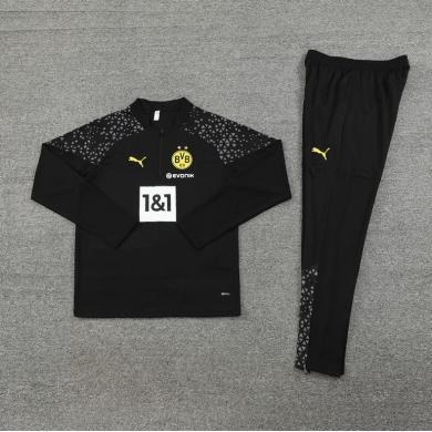 Chandal Entrenamiento Borussia Dortmund 23/24 Negro + Pantalones