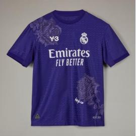 Camiseta Real Madrid Y-3 Cuarta Equipación Morada 23/24 Niño