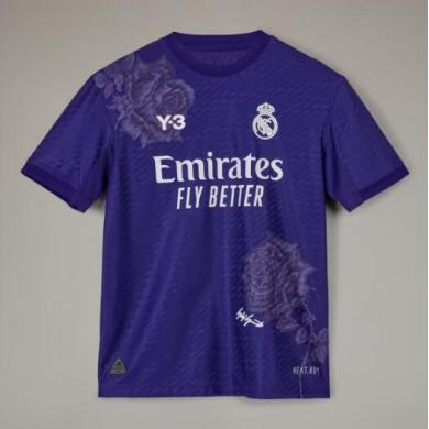 Camiseta Real Madrid Y-3 Cuarta Equipación Morada 23/24 Niño