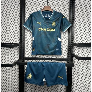 Camiseta Olympique Marsella Segunda Equipación 24/25 Niño