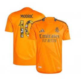 Camiseta Real M adrid 2ª Equipación 24/25 MODRIC 10 Bear Champ Font