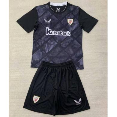 Camiseta Athletic Club Bilbao Portero Negro 24/25 Niño