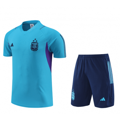 Camiseta FC Argentina Pre-Match 23/24 Azul + Pantalones