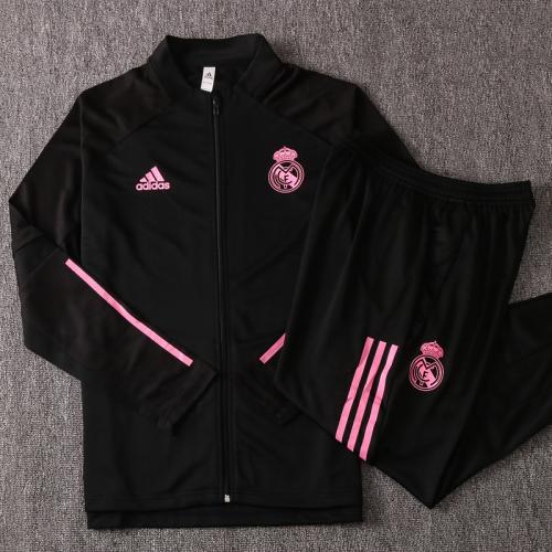 Chandal Real Madrid negro y rosa 21-22 entrenamiento - Futshop21