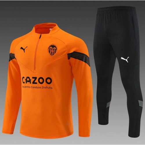 Sudadera entrenamiento FC Valencia 22 23 Ni o Naranja