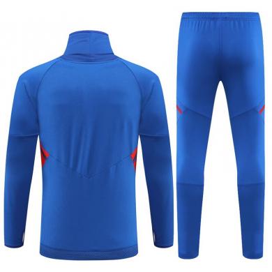 Sudadera Entrenamiento FC Lyon Azul Elegante 22/23