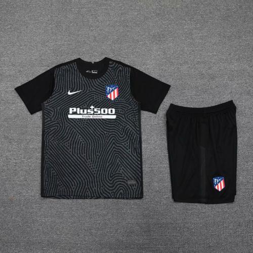 Rebajar contrabando Samuel Camiseta Portero Atlético de Madrid Negro Nino