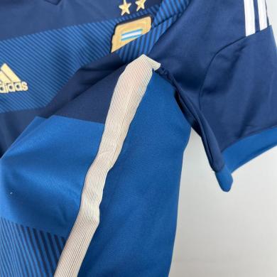 Camiseta Retro Argentina Segunda Equipación 2014