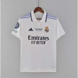 Camiseta REAL M ADRID Campeones 14 Primera Equipación Blanca 22/23