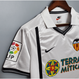 Camiseta Retro Valencia Cf Primera Equipación 2001