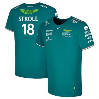 Aston Martin Aramco Cognizant F1 2023 Camiseta del conductor del equipo