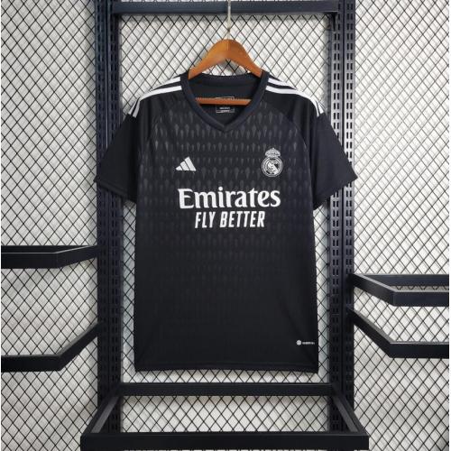 Comprar Conjunto de Camiseta de Portero Real Madrid 2023-24 Niño barata 