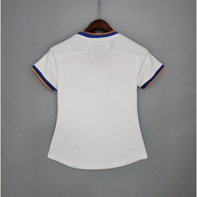 Camiseta Real M adrid Hombre Primera Equipación Blanca Mujer